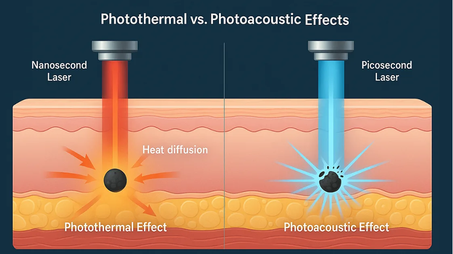 Láser Q-switch vs Láser Picosegundo